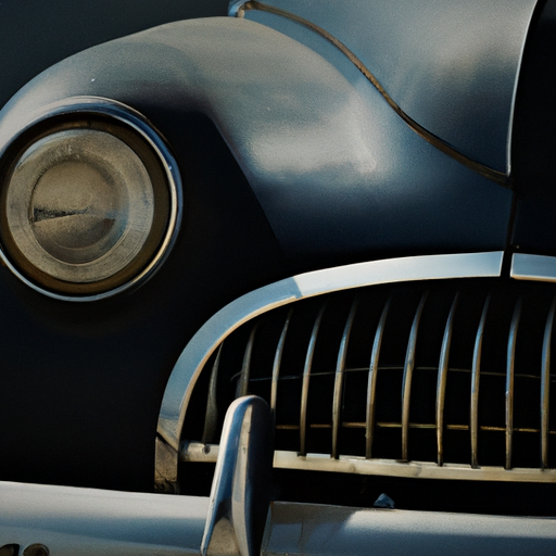 תמונה של מכונית וינטג', המייצגת את הקסם והערך שמכוניות ישנות יכולות להביא.