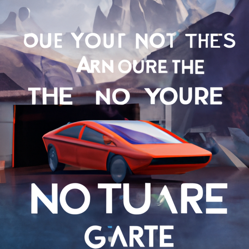 תמונה המציגה אמצעי תחבורה שונים עם ציטוט: 'העתיד לא במוסך שלך'